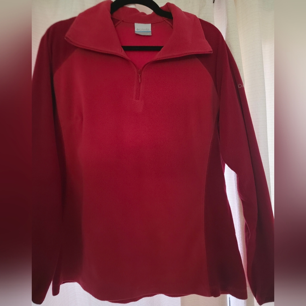 Women’s Xl Columbia Half Zip lightweight Fleece - Picture 2 of 8